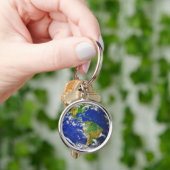 Porte-clés Porte - clé mondial (main)