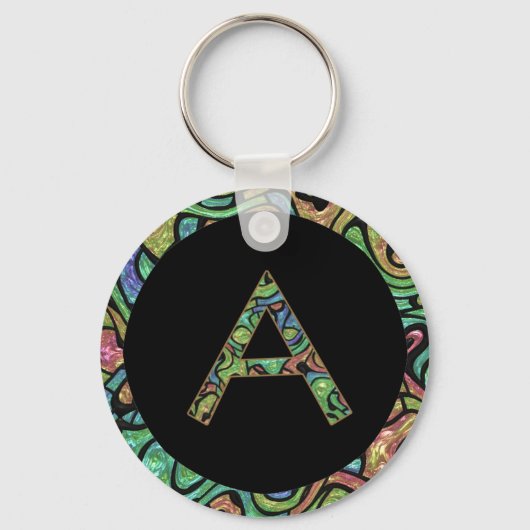 Porte-clés Porte - clé monogramme (Recto)
