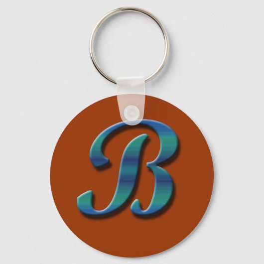 Porte-clés Porte - clé Monogramme B (Recto)