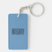 Porte-clés Porte - clé Monogramme de Gentlemen personnalisé (Dos)