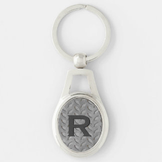 Porte-clés Porte - clé Monogramme de plaque de roulement