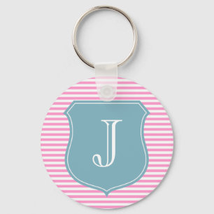 Porte-clés Porte - clé monogramme personnalisé lettre J i