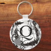 Porte-clés Porte - clé Monogramme "Q" (Recto)