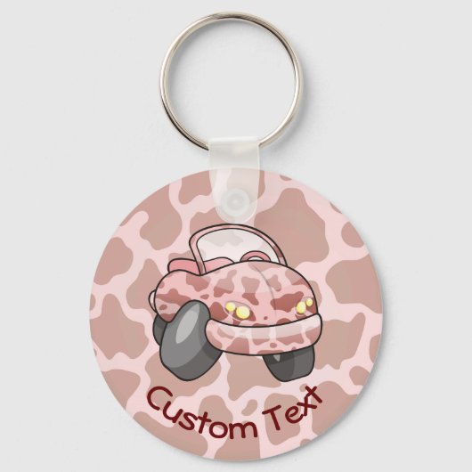 Porte-clés Porte - clé Moo Car (Recto)