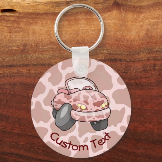 Porte-clés Porte - clé Moo Car (Recto)