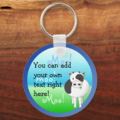 Porte-clés Porte - clé Moo-Cow (Recto)