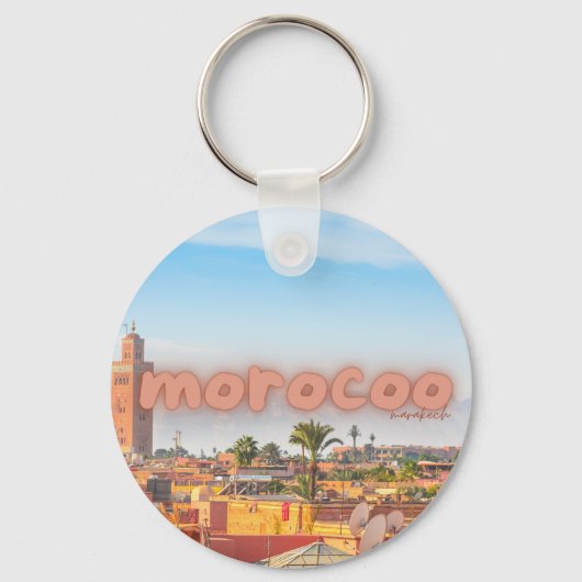 Porte-clés porte clé morocoo (Recto)