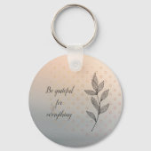 Porte-clés Porte - clé motif feuille (Recto)