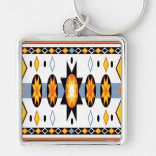 Porte-clés Porte - clé Motif Sun natif américain