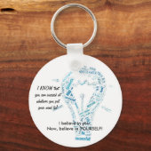 Porte-clés Porte - clé motivationnel (Recto)