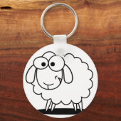 Porte-clés porte - clé mouton (Recto)