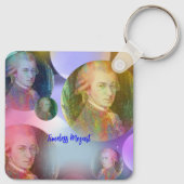 Porte-clés Porte - clé Mozart (Dos)