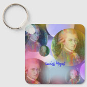 Porte-clés Porte - clé Mozart intemporel (Recto)