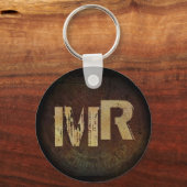 Porte-clés porte - clé "MR" (Recto)
