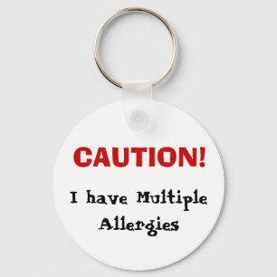 Porte-clés Porte - clé multiple d'allergies