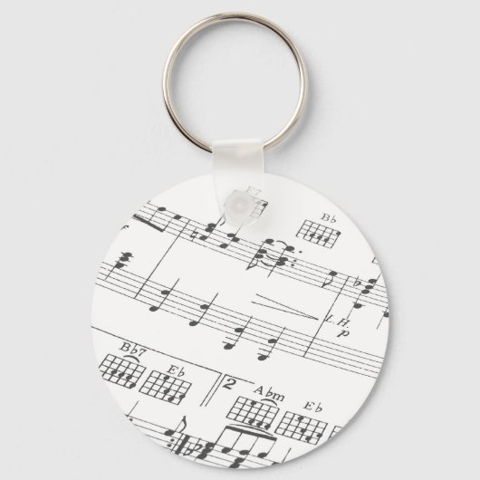 Porte-clés Porte - clé musical (Recto)