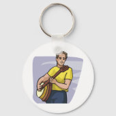 Porte-clés Porte - clé musicien (Recto)