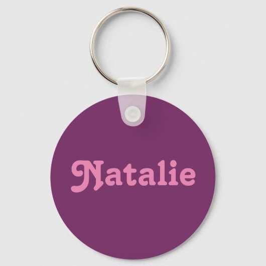Porte-clés Porte - clé Natalie (Recto)