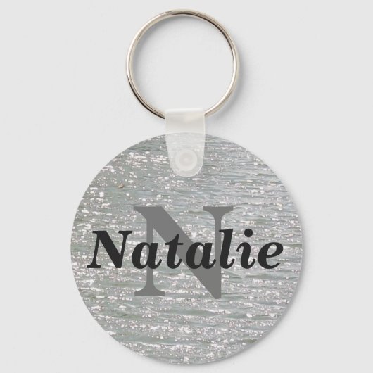 Porte-clés Porte - clé Natalie personnalisable (Recto)