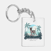 Porte-clés porte - clé national de spécialités AHTCA 2024 (Devant gauche)