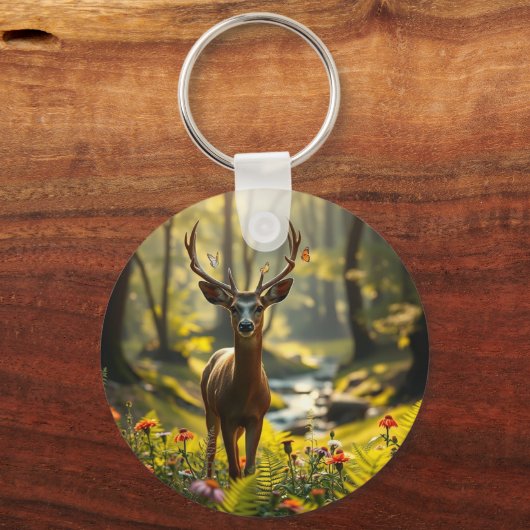 Porte-clés Porte - clé naturel (Verso)