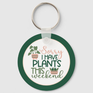 Porte-clés Porte - clé naturel du jardin plante