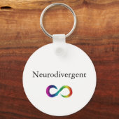 Porte-clés Porte - clé Neurodivergent (Recto)
