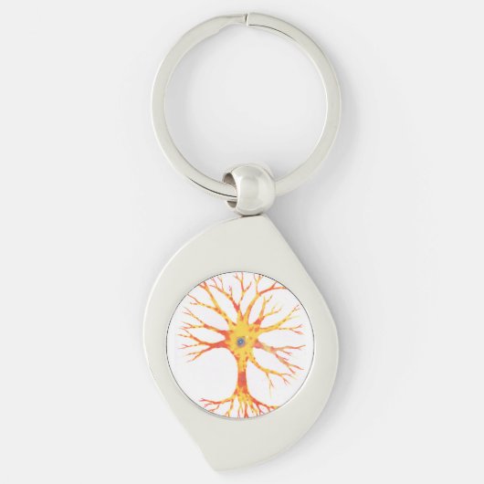 Porte-clés Porte - clé neuronal (Devant)