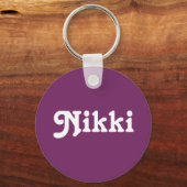 Porte-clés Porte - clé Nikki (Recto)