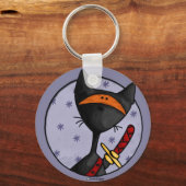 Porte-clés porte - clé ninja kitty (Recto)