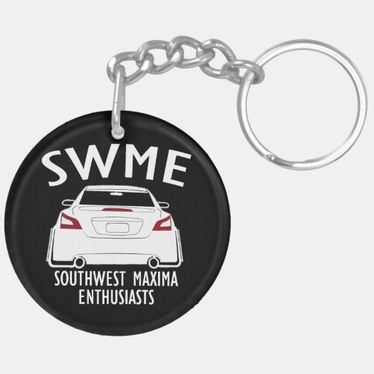 Porte-clés Porte - clé noir (Dos gauche)