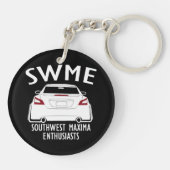 Porte-clés Porte - clé noir (Dos)