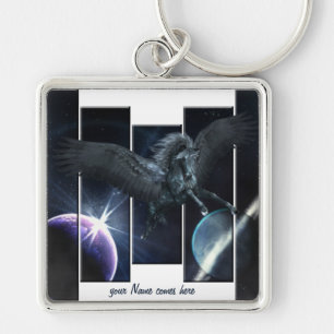 Porte-clés Porte - clé noir du Pegasus
