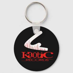 Porte-clés Porte - clé noir, rouge et blanc de Kaotic