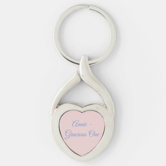 Porte-clés Porte - clé nommé (Devant)