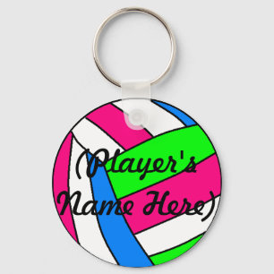 Porte-clés Porte - clé nommé fait sur commande de volleybal