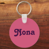 Porte-clés Porte - clé Nona (Recto)