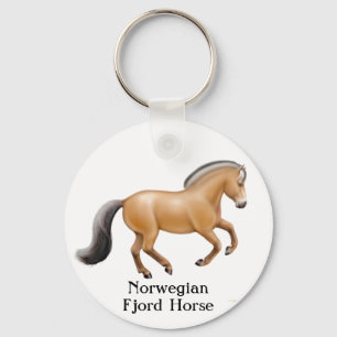 Porte-clés Porte - clé norvégien de cheval de fjord