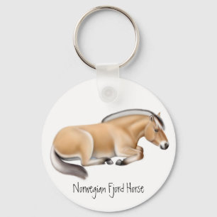 Porte-clés Porte - clé norvégien de cheval de fjord