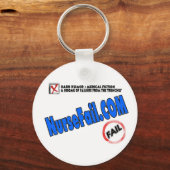 Porte-clés porte - clé NurseFail.com (Recto)