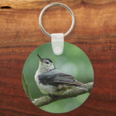Porte-clés Porte - clé nuthatch à poitrine blanche 2 (Recto)
