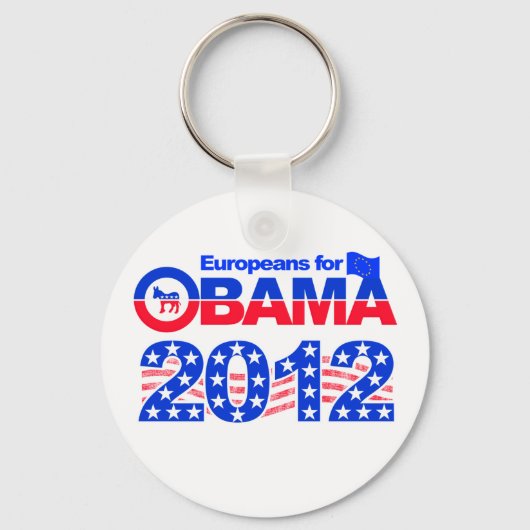 PORTE-CLÉS PORTE - CLÉ OBAMA 2012 (Recto)