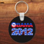 PORTE-CLÉS PORTE - CLÉ OBAMA 2012 (Recto)