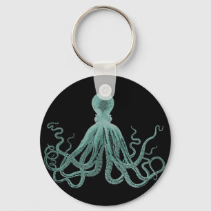 Porte-clés Porte - clé octopus bleu