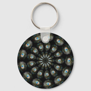 Porte-clés Porte - clé oculaire Peacock