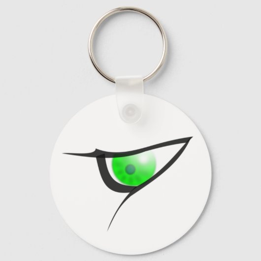 Porte-clés Porte - clé oculaire vert (Recto)