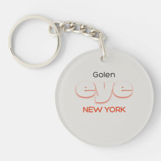 Porte-clés Porte - clé oeil d'or