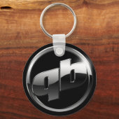 Porte-clés Porte - clé officiel du logo QB (Recto)