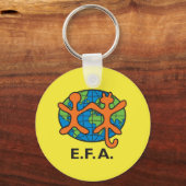 PORTE-CLÉS PORTE - CLÉ OFFICIEL E.F.A. (Recto)