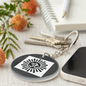 Porte-clés porte - clé om (Devant Droit)